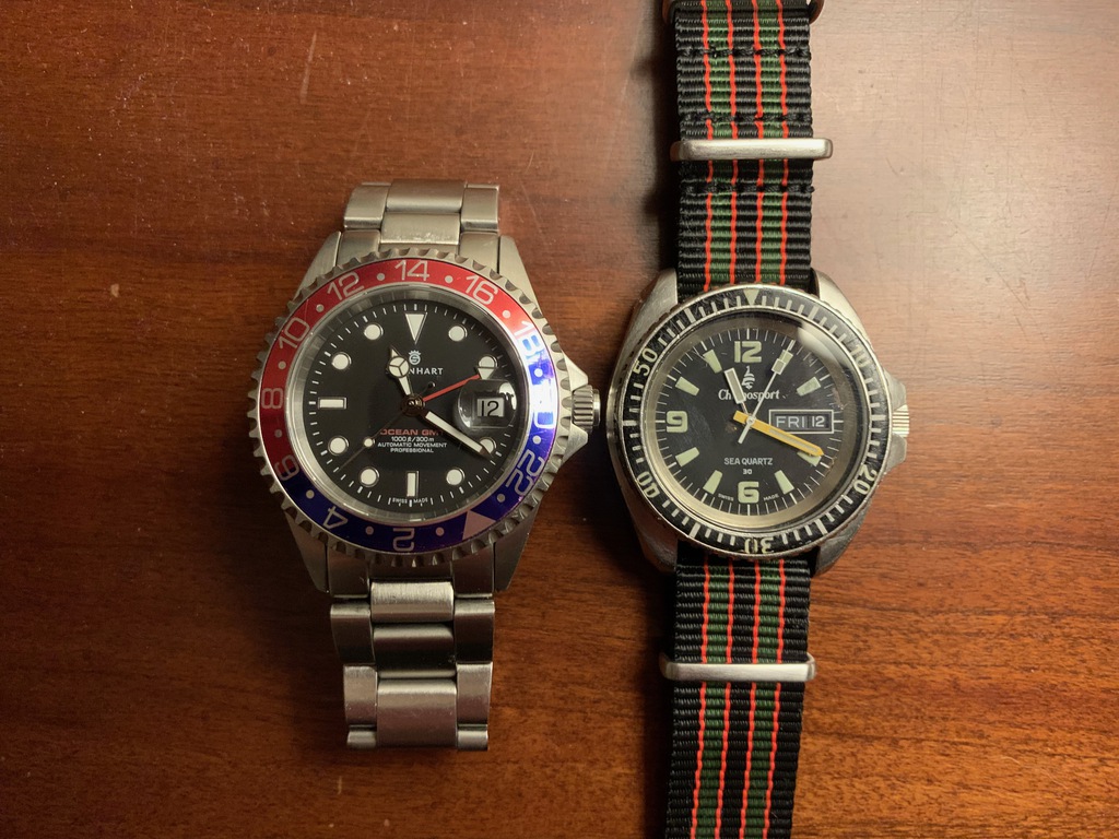 Chronosport] My dad's old dive watch. But I cannot find much information  about it… : r/Watches